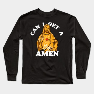 Jesus Bible Christian Amen Hallelujah - Biblical Long Sleeve T-Shirt